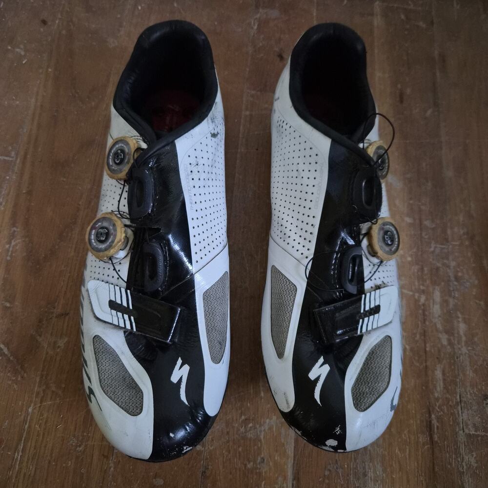 SPECIALIZED S WORKS CARBON ROAD CYCLING SHOES EURO 42 MENS US 9